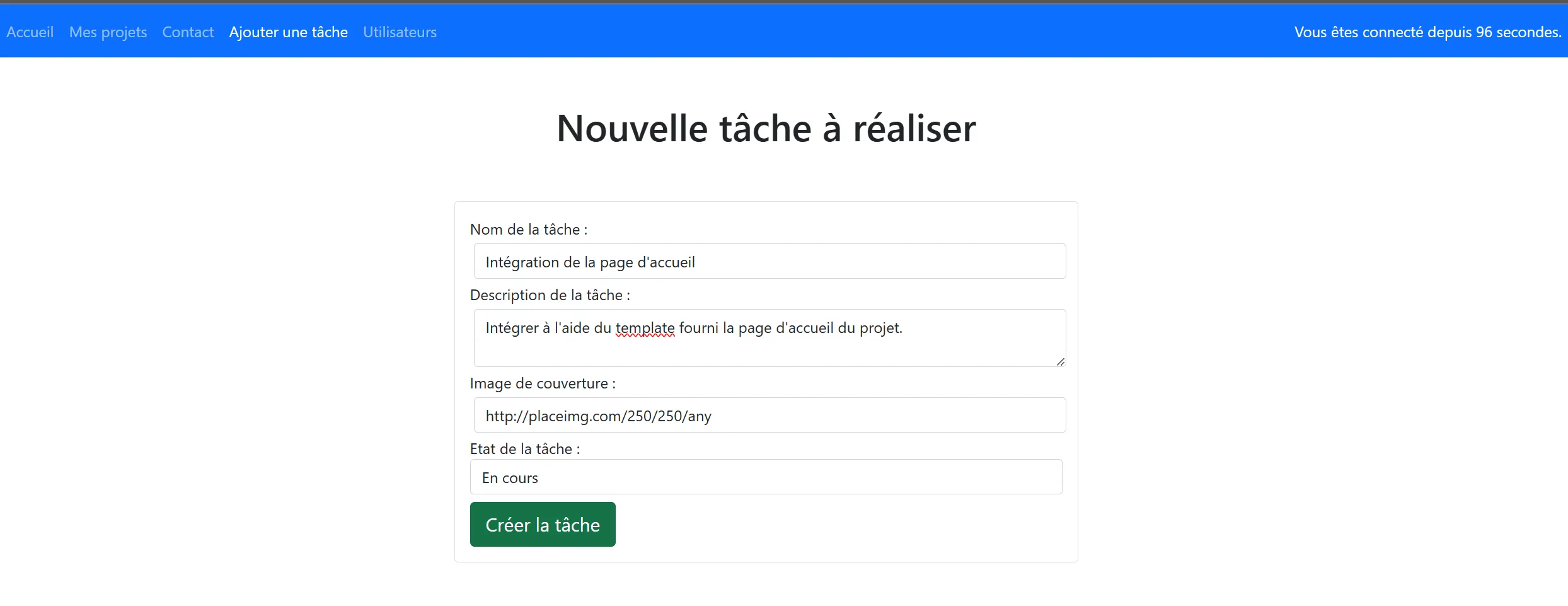 Image d'illustration : Application todo list