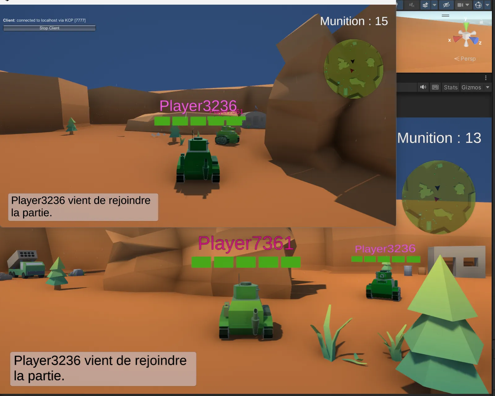 Image d'illustration : Jeu de tank avec Unity 3D